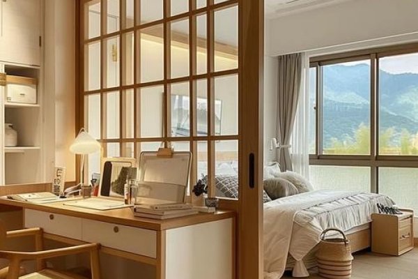 东北卧室暗？选书房中心，助感情发展！-方知甜