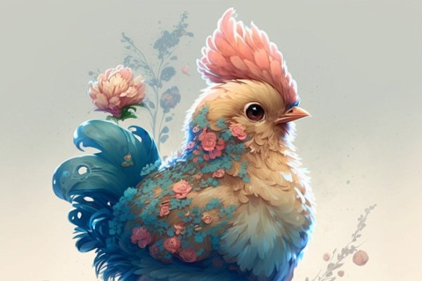 大摇大摆生肖鸡。-方知甜