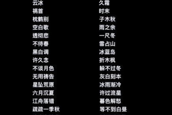 高冷男生的霸气网名，任我行，神秘刺客-方知甜