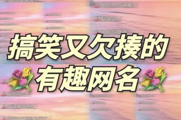 搞笑个性网名，让游戏更有趣！-方知甜