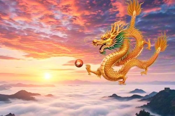 光芒万丈，龙腾云海显辉煌-方知甜