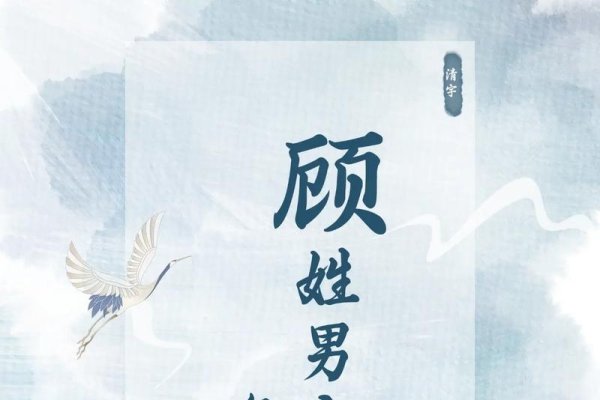 顾姓男孩起名精选，清妍、若曦等名字-方知甜