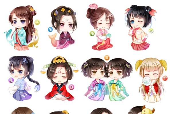 古装扮画十十二星座公主-方知甜