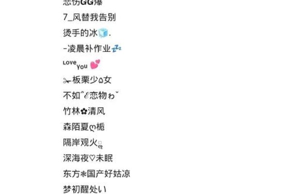 好听干净不易撞，棾橆、伶仃等网络昵称适合女性。-方知甜