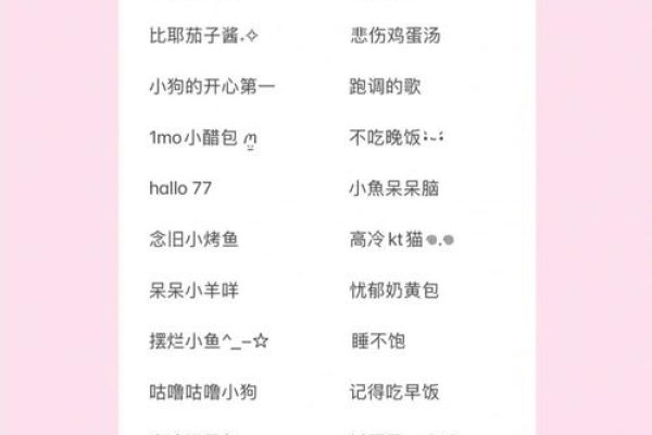 好听游戏女网名合集-方知甜