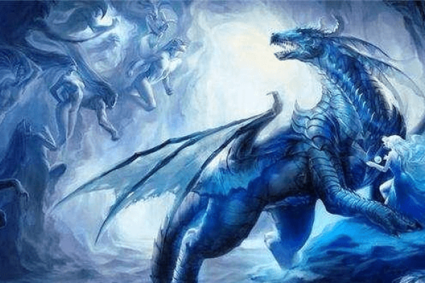 九霄云外，生肖龙翱翔天际-方知甜