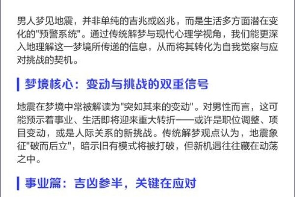 梦见地震的解读-方知甜