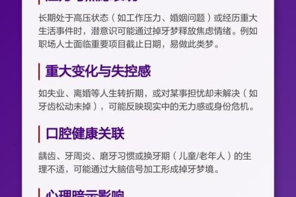 梦见掉牙，焦虑暗示未来不确定，建议关注家人健康-方知甜