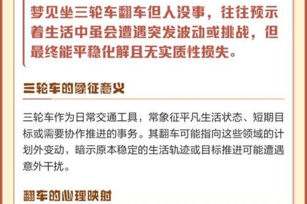 梦见翻车人没事有何吉兆？-方知甜