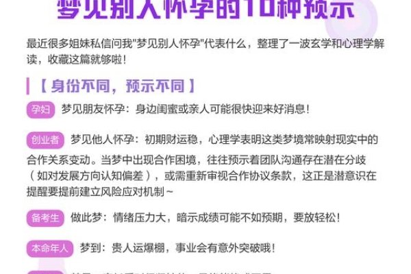梦见怀孕快生，预示好运与新生，但需防口舌是非-方知甜