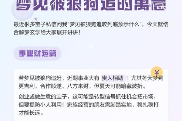 梦见狼狗的神秘启示-方知甜