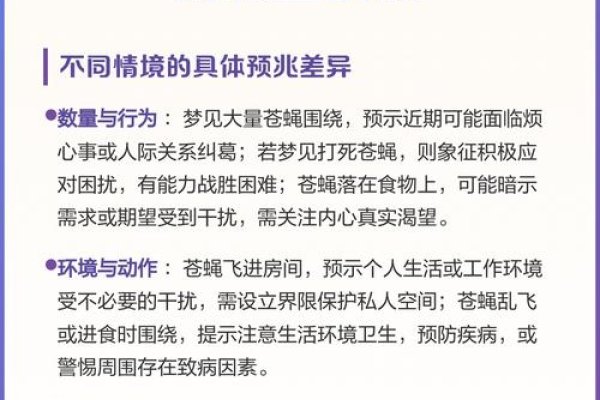 梦见苍蝇,梦境背后的深层含义与解析-方知甜