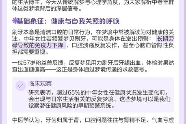 梦见刷牙，梦境中的自我审视与净化-方知甜