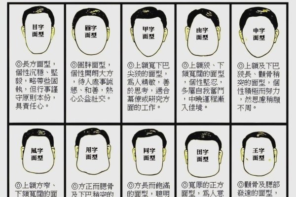 面相脸型，探索面部轮廓与个性特征的奥秘-方知甜