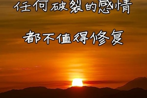 情感修复不可取，伤害感情。-方知甜