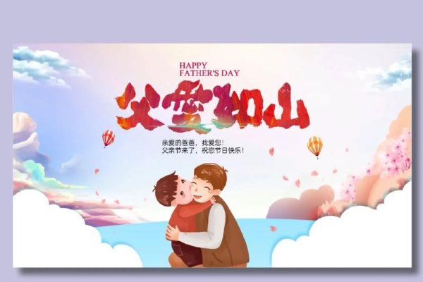 全球父亲节，6月3日共庆，中国特设8月8日——感恩父爱如山-方知甜