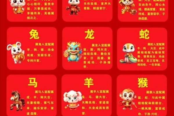 十二生肖顺序图，鼠至虎，排行与文化寓意-方知甜