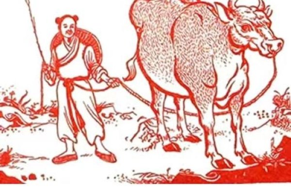 十二生肖里，牛勤能代农耕-方知甜