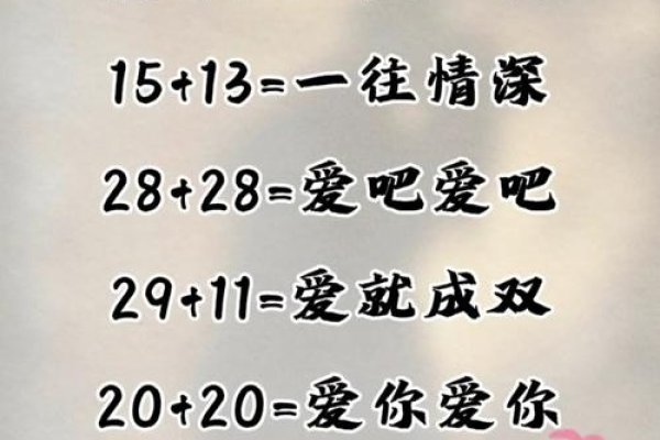 算算婚姻，数字背后的幸福密码-方知甜