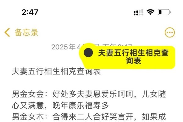 生辰八字解析，如何通过五行相克关系判断婚姻和谐度？-方知甜