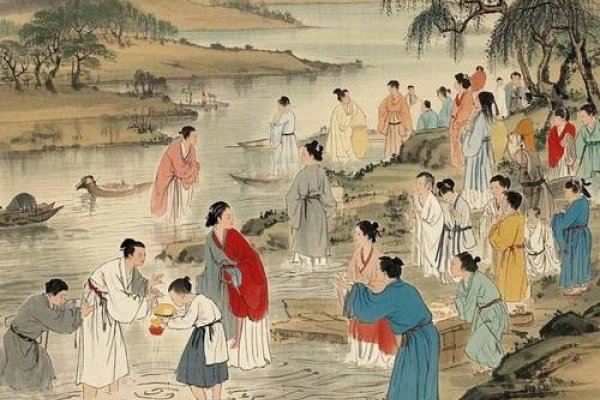 上巳节风俗，祓禊宴饮踏青游-方知甜