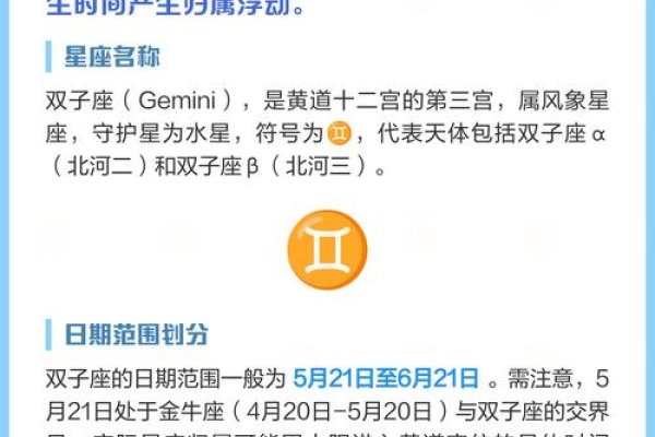双子座，5月21日至6月21日，多变风向星座-方知甜