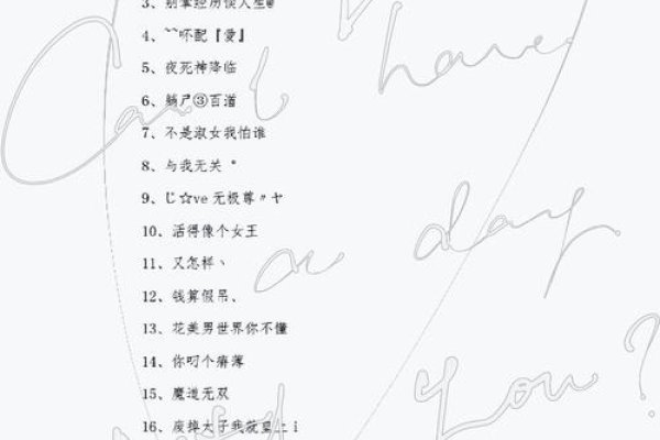 网名超拽，一场将自我颠覆的意外之喜-方知甜