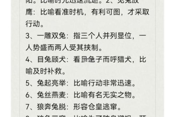 危在旦夕的生肖谜语——揭秘兔的命运之谜-方知甜