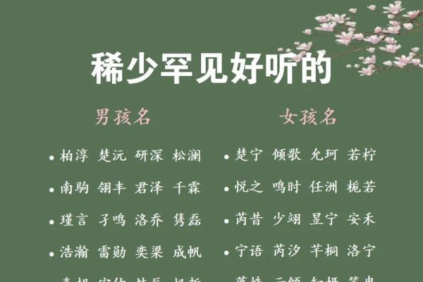 婴儿起名网，为新生宝宝打造完美名字-方知甜