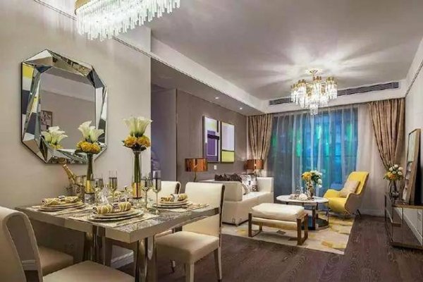 沙发布局,环抱式设计促和谐聚气-方知甜