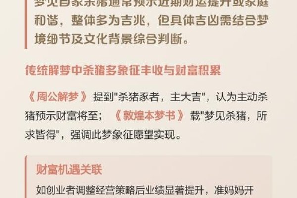 孕妇梦见杀猪，生活有变，生男孩预兆需科学看待-方知甜