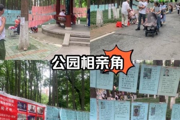 征婚新招，公园相亲角、社交软件与红绳，传统与现代的结合-方知甜