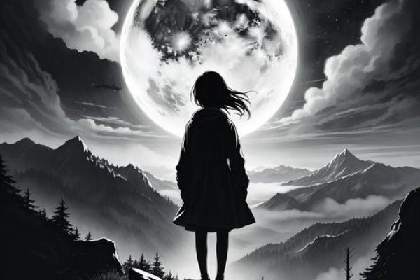 「冷月孤心」，孤独与冷漠的内心独白-方知甜