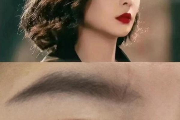 眉毛弯弯，眼神灵动动人-方知甜