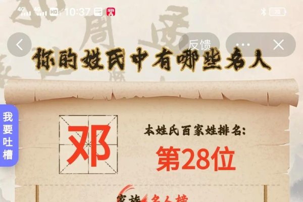 邓氏风采，探索姓邓的名人及其卓越贡献-方知甜