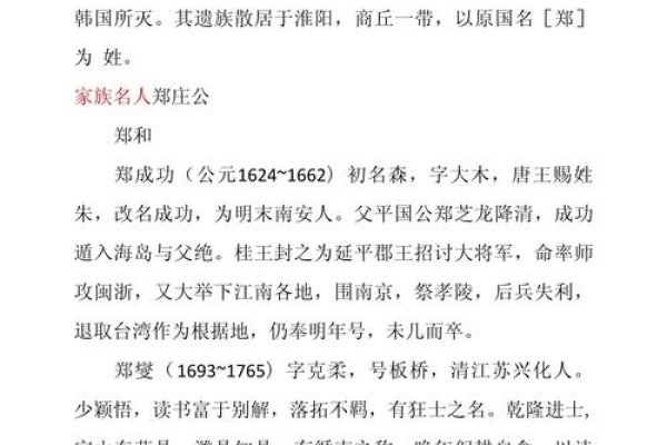 郑氏名人的璀璨篇章-方知甜