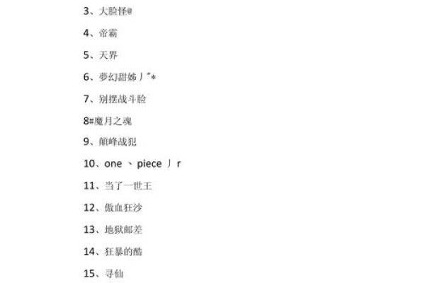 男生QQ名，个性与态度的微妙表达-方知甜