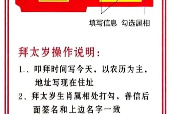拜太岁，传统习俗的现代解读与操作指南-方知甜
