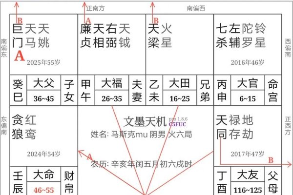 紫微斗数四化排盘，解锁个人命运密码-方知甜