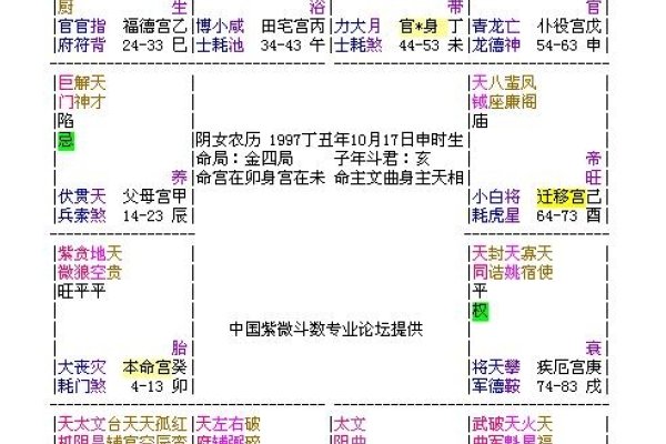 紫微斗数免费算命，解读星盘，把握运势与命运走向-方知甜