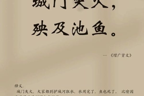 殃，汉字解析与成语殃及池鱼-方知甜