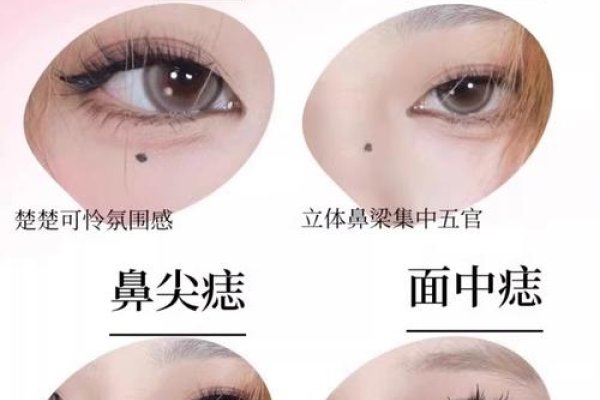 泪痣靠近下眼睑，寓意情感丰富-方知甜