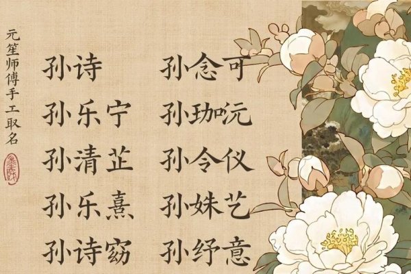 孙姓女孩名字大全2021属兔推荐 | 起名相关-方知甜