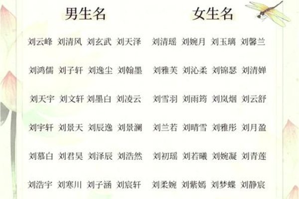 刘姓女孩，以名字为笔，绘就独特风采-方知甜