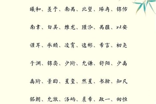 男孩起名字大全 2013，精选名字，寓意美好未来-方知甜