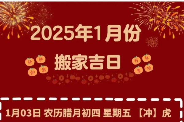 搬迁吉日推荐及注意事项-方知甜