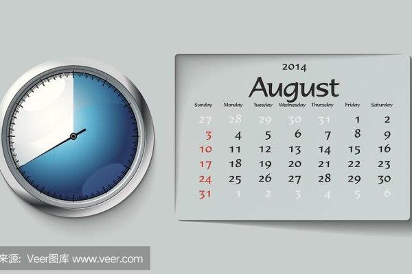 2014年8月日历，时间的印记与生活的轨迹-方知甜