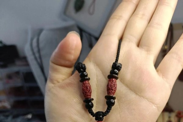 2024龙年本命，朱砂黑发晶护身，玉镯普贤菩萨保平安-方知甜