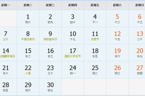 2022年日历全年表新文档教程-方知甜