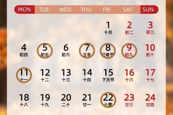 2012年11月日的轮回，一个平凡日历里的岁月-方知甜